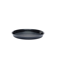 CHEF INOX ROUND BAR TRAY NON SLIP PP BLACK 320x37mm (*04285*) =  1 X EACH