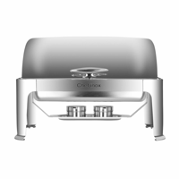 CHEF INOX CHAFER ROLL TOP STACKABLE S/S 1/1 SIZE (*54961*) =  1 X EACH