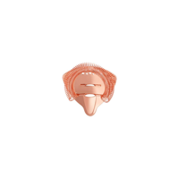 ZANZI PRO-STRAINCOCKTAIL STRAINER ROSE GOLD 110x106x34mm (*Z0324*) =  1 X EACH