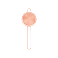 ZANZI SNUB NOSE MESH STRAINER ROSE GOLD 234x85x40mm (*Z0362*) =  1 X EACH