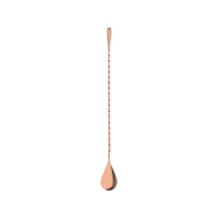 ZANZI TEAR DROP BAR SPOON ROSE GOLD 300x29mm (*Z0633*) =  1 X EACH