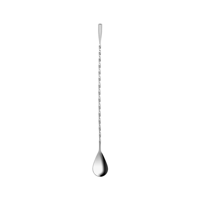 ZANZI TEAR DROP BAR SPOON S/S 300x29mm (*Z0631*) =  1 X EACH