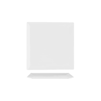 SUPERWARE SQUARE PLATE FLAT 250mm (*49082*) = PACK OF 6 X EACHES