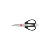 CHEF INOX KITCHEN SCISSORS w/BLACK PP HDL 210mm (*07391*) =  1 X EACH