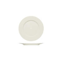 BAUSCHER PURITY RND PLATE w/RIM 220mm TO SUIT SERVING STAND (*BHS6697201*) = PACK OF 6 X EACHES