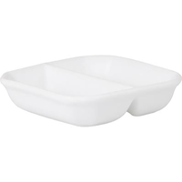 SAUCE/SPICE DISH-90mm 2 COMPS CHELSEA (4008) (*94145*) = PACK OF 24 X EACHES