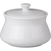 SUGAR BOWL WITH LID-0.25lt CHELSEA (0216/L) (*94089*) = PACK OF 12 X EACHES