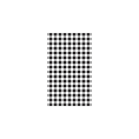 CHEF INOX GREASEPROOF PAPER GINGHAM BLK 200 SHT 190x310mm (*74203*) =  1 X EACH
