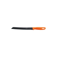 IVO EVO "221000" BREAD KNIFE SERRATED 205mm ORANGE/TITANIUM (*27098*) = PACK OF 6 X EACHES