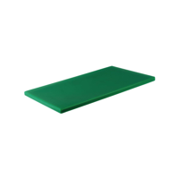 CHEF INOX CUTTING BOARD HACCP PE 380x510x12mm GREEN (*04352*) = EACH = 1 / PACK = 6