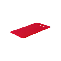 CHEF INOX CUTTING BOARD HACCP w/HDL PE 300x450x12mm RED (*04348*) = EACH = 1 / PACK = 6 EACHES