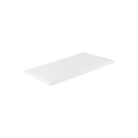 CHEF INOX CUTTING BOARD HACCP PE 300x450x20mm WHITE (*04359*) = EACH = 1 / PACK = 5 EACHES