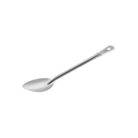 CHEF INOX BASTING SPOON SOLID S/S 100x70x330mm (*03313*) = EACH = 1 / PACK = 12 EACHES