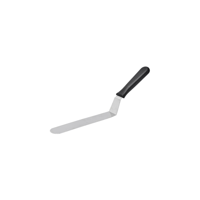 CHEF INOX SPATULA/PALLET KNIFE CRANKED 215x40x390mm BLK HDL (*22408*) = EACH = 1 / PACK = 12 X EACHE