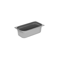 CHEF INOX GASTRONORM PAN 18/10 1/3 SIZE 325x176x100mm (*GN-13100*) = EACHES = 1 / BOX = 5 x EACHES