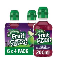 Robinsons Fruit Shoot Apple / Blackcurrant Multipack