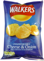 Walkers Cheese & Onion Crisps (Preorder Only Delivery 10 Weeks From End Of Month Ordered)