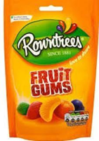 Rowntree Fruit Gum Pouch Vegan Friendly