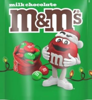 M&Ms Chocolate Christmas Mix Pouch