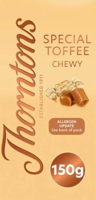 Thorntons Toffee Carton