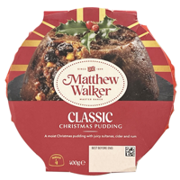 Matthew Walker Classic Christmas Pudding (Vegan)
