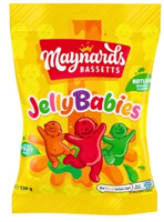 Maynards Bassetts Jelly Babies Bag