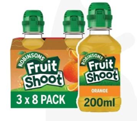 Robinsons Fruit Shoots Orange Multipack