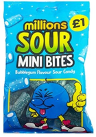 Millions Sour Bubblegum Bites