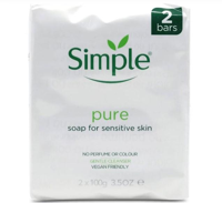 Simple Soap Twin Pack (New Size)
