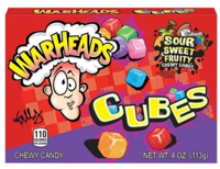 Warheads Chewy Cubes