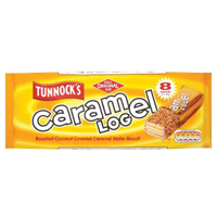 Tunnocks 8 Packs  Caramel Logs