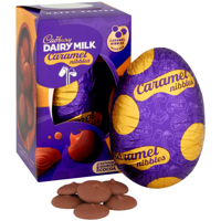 Cadbury Dairy Milk Caramel Nibbles Egg 12 X 78g