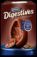 McVities Milk Chocolate Digestive Egg 4 X 366g