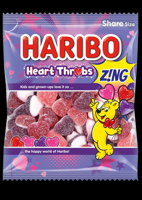 Haribo Heart Throbs Z!Ng 16 X 160g