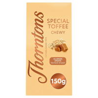 Thorntons Toffee Carton 4 X 150g