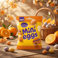 Cadbury Mini Eggs Orange Bag 24 X 74g