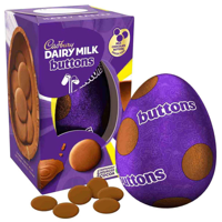 Cadbury Dairy Milk Buttons Egg 9 X 160g