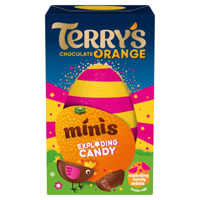 Terrys Chocolate Orange Minis Egg With Exploding Candy 12 X 91g
