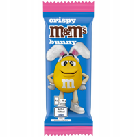 M&Ms Crispy Mini Bunnies Clip Strip 24 X 55g