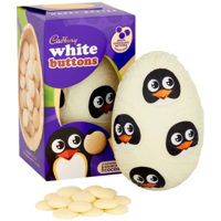 Cadbury White Buttons Egg 12 X 81g